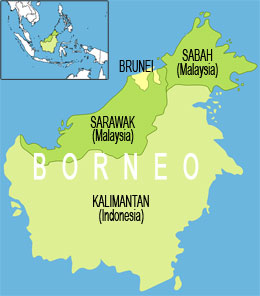 Kepulauan borneo