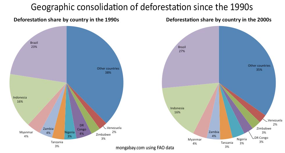 Charts Of Deforestation