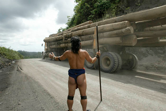 Indigenous protest in Sarawak