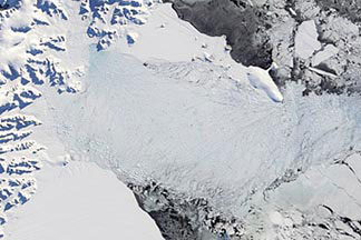 Larsen-B Ice Shelf:April 13, 2002