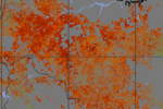 Amazon Drought Map