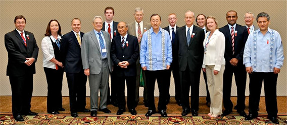 Global leaders at the Avoided Deforestation Partners Side Event in Cancun