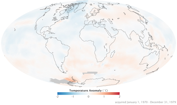 NASA releases global warming map