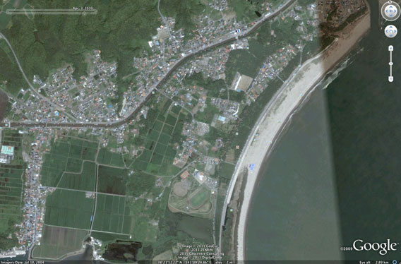 sedai region before the tsunami