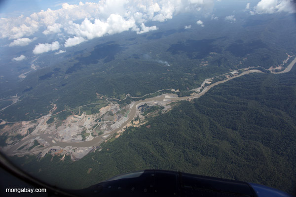 Gold mine outside of Puerto Maldanado, Peru.