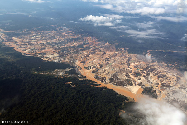 Rio Huaypetue mine outside of Cusco, Peru.