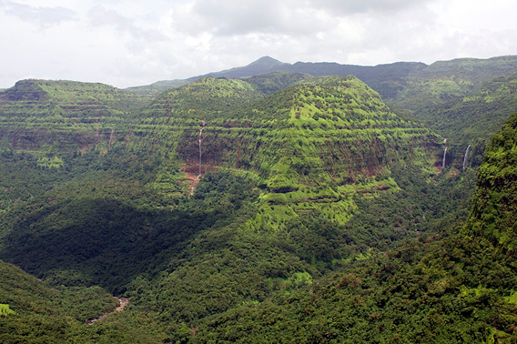 View from Varandha Pass in the Western Ghats.