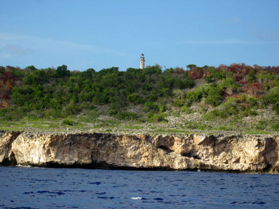 Lighthouse on Navassa Island. Photo by: Eddie Gonzalez.