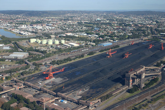 Coal Stacker - Newcastle Australia