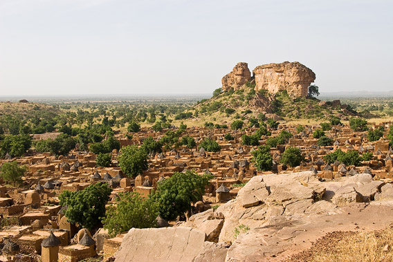 Dogon village Songo in Mali, Africa