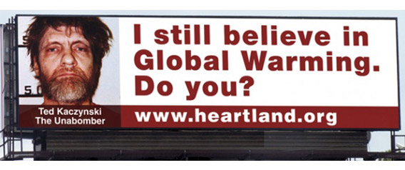 The Heartland Institute's billboard campaign, which was pulled after 24 hours, has led to repercussions for the climate-denialist group.